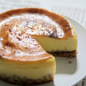 簡単生クリーム不使用ベイクドチーズケーキ